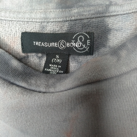 Boys Treasure & Bond sweatshirt, size 7/8 - Picture 2 of 3